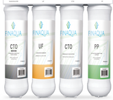 Set 4 cartușe filtrante pentru Finaqua NOVA