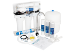 Sistem de osmoză inversă PURE EVO cu pompă – 5 trepte de filtrare, rezervor 6L, 75 GPD
