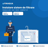 Serviciu Instalare Sistem de Filtrare FINAQUA – București și Ilfov