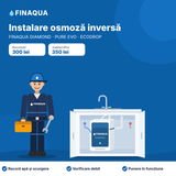 Serviciu Instalare Sistem cu Osmoză Inversă FINAQUA – București și Ilfov